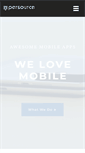 Mobile Screenshot of persource.com